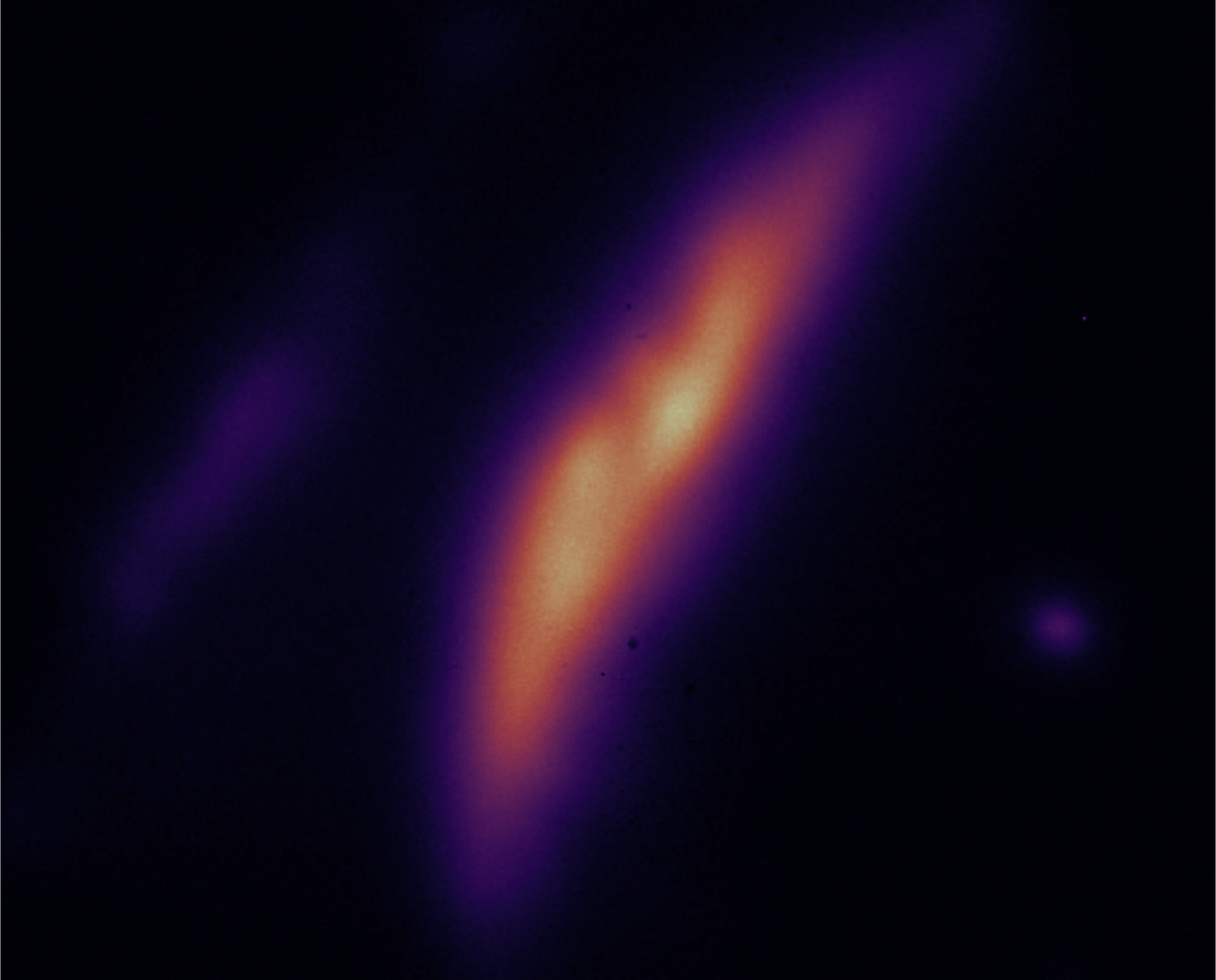 Near-infrared image of a protoplanetary disk with arcs and substructure